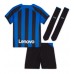 Cheap Inter Milan Home Football Kit Children 2022-23 Short Sleeve (+ pants)